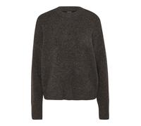 VERO MODA Vmboom Ls Pull à col Rond GA Noos Tricot, Marron, XS Femme