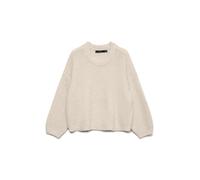 VERO MODA Pull-over 'VMCarmen' écru, Taille S