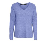 VERO MODA Pull-over 'VMcrewlefile' bleu fumé, Taille M