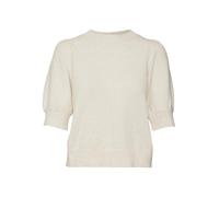 VERO MODA Pull-over 'VMDoffy' beige chiné, Taille M