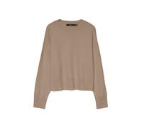 VERO MODA Pull-over 'VMGOLD ART' sable, Taille XS