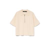 VERO MODA Pull-over 'VMGold' blanc cassé, Taille M