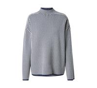 VERO MODA Pull-over 'VMGOLD' bleu marine / blanc, Taille XS