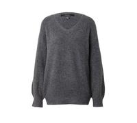 VERO MODA Pull-over 'VMLEAF' gris foncé, Taille S