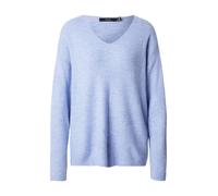 VERO MODA Pull-over 'VMLefile' bleu chiné, Taille L