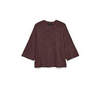 VERO MODA Pull-over 'VMLefile' bourgogne, Taille S