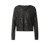VERO MODA Pull-over 'VMLEILANI' noir / transparent, Taille S