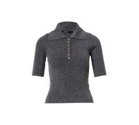 VERO MODA Vmmarina 2/4 Poloneck Pullover Noos Pull, Gris foncé mélangé, L Femmes