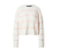 VERO MODA Pull-over 'VMNew Hatty' violet clair / rose / blanc cassé, Taille M