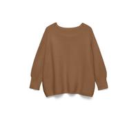 VERO MODA Pull-over 'VMNEW NORA' marron, Taille S