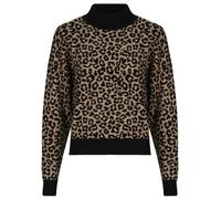 VERO MODA Pull-over 'VMARIA' beige / noir, Taille XS