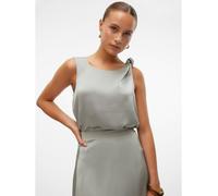 Vero Moda Rita Knot Woven Cami Vest Green Bay 12 (M) Female