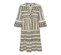 VERO MODA Robe-chemise 'Dicthe' crème / anthracite, Taille 34