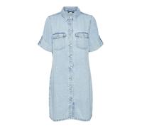 Vero Moda Jennie Short Sleeve Dress Bleu XL Femme