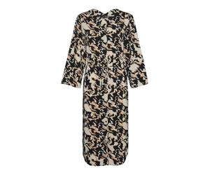 VERO MODA Robe-chemise 'NORA' beige / sable / noir, Taille 38