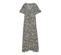 VERO MODA Robe-chemise 'VMAlba' beige / noir, Taille 36