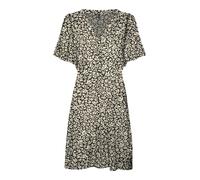 VERO MODA Robe-chemise 'VMAlba' noir / blanc, Taille 34