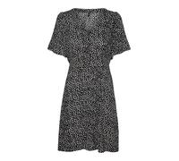 VERO MODA Robe-chemise 'VMAlba' noir / blanc, Taille 40