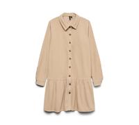 VERO MODA Robe-chemise 'VMCLEO' greige, Taille 40