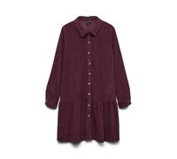 VERO MODA Robe-chemise 'VMCleo' rouge foncé, Taille 34