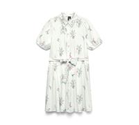 VERO MODA Robe-chemise 'VMDICTHE' bleu / vert foncé / rose / blanc, Taille 38