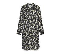 VERO MODA Robe-chemise 'VMFANINI' gris foncé / kaki / noir / blanc, Taille 38