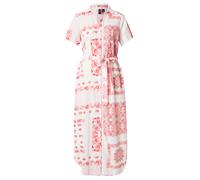 VERO MODA Robe-chemise 'VMMILAN OMIA' rouge / blanc, Taille 34