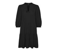 Vero Moda Pretty Tunic 3/4 Sleeve Dress Noir XS Femme