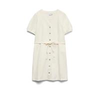 Vero Moda Robe Courte en Jean VMJANET pour Femme, Blanche-Neige, M