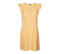 VERO MODA Robe Courte Vmnatja SL WVN GA pour Femme, Tangerine, L
