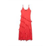 VERO MODA Robe d’été 'VMSmilla' rouge vif, Taille 34