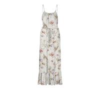 VERO MODA Vmeasy Joy Robe à Bretelles 7/8 WVN GA, Beige, XS Femme