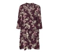 VERO MODA Robe 'EASY JOY' menthe / rose / lie de vin, Taille 34