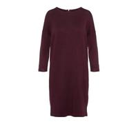 Vero Moda Robe Femme Tricotée Manches 3/4, Vin, S