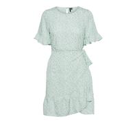 VERO MODA Robe 'Henna' menthe / blanc, Taille 36