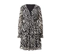 VERO MODA Robe 'Holly' noir / blanc cassé, Taille 36