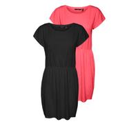 VERO MODA Robe 'LUNA' rose / noir, Taille 34