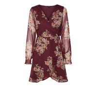 VERO MODA Robe 'MARYA' menthe / lie de vin, Taille 34