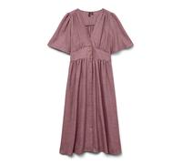VERO MODA Robe 'MELANEY ' pourpre, Taille 34