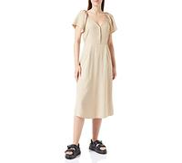 VERO MODA Robe midi VMMYMILO pour Femme, Crème Irlandaise, XS