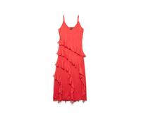VERO MODA Robe midi VMSMILLA rouge | XL