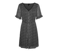 VERO MODA Robe noir / blanc, Taille 40