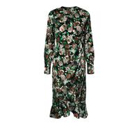 VERO MODA Robe 'Nura' beige / bronze / vert / noir, Taille 34