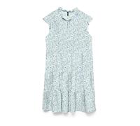 VERO MODA Robe 'VMALBA' bleu clair / menthe / blanc, Taille 42