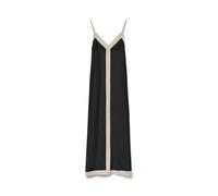 VERO MODA Robe 'VMDenise' noir / blanc cassé, Taille 38