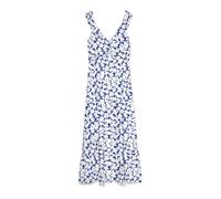 VERO MODA Robe 'VMDICTHE' azur / blanc, Taille 34
