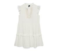 VERO MODA Robe 'VMDICTHE' beige / blanc, Taille 36