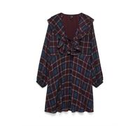 VERO MODA Robe 'VMEmilie' bleu / bleu clair / lie de vin, Taille 40