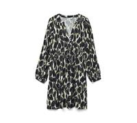 VERO MODA Robe 'VMFANINI' bleu marine / gris clair / olive, Taille 36