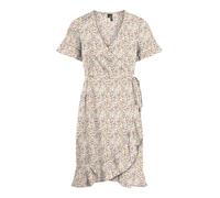 VERO MODA Robe 'VMHenna' beige / vert / rouge, Taille 34